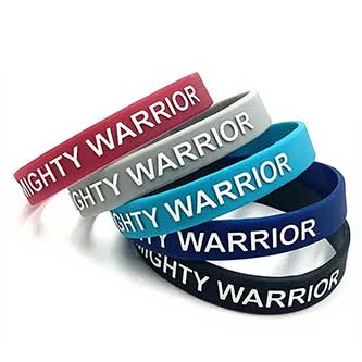 Embossed Printed Wristbands