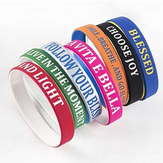 Dual Layer Wristbands