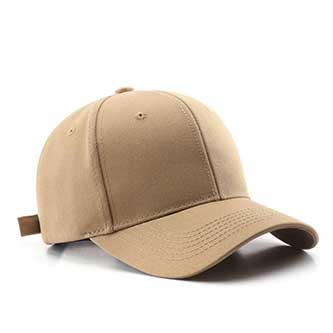 Blank 6 Panel Baseball Cap