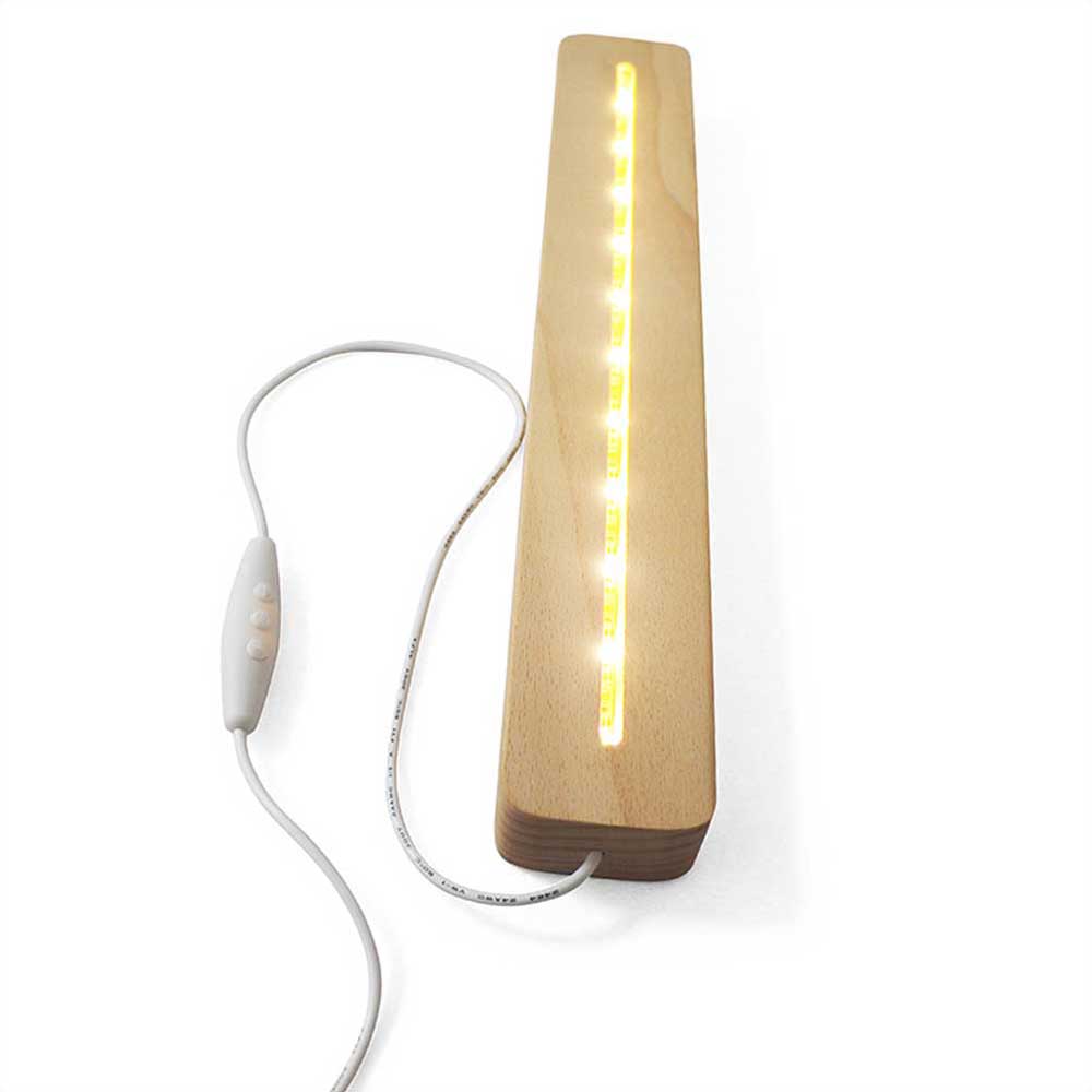 Wooden Base LED with 5mm Acrylic Logo thumb 70