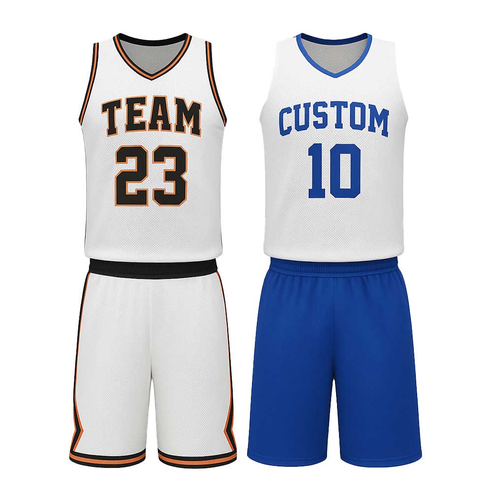 Custom Reversible Basketball Jersey and shorts