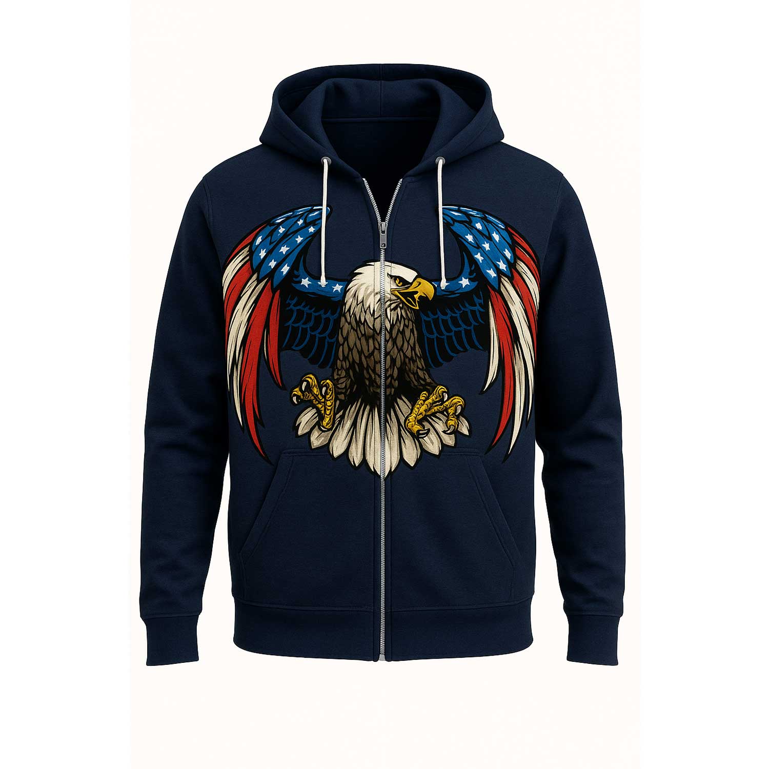 310 GSM Interlock Fleece Sublimation Full Zip Hoodie w/ Pockets