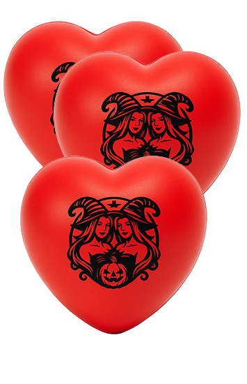 Squeezes Stress Reliever Heart Shape Ball
